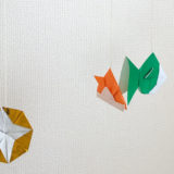 折り紙モビール画像